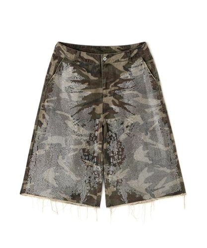 DankeSchon/ダンケシェーン/CAMO LINESTONE SHORTS | L.H.P