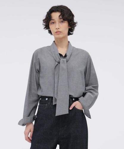 COTTON LINEN GINGHAM SHIRT | MARGARET HOWELL（マーガレット