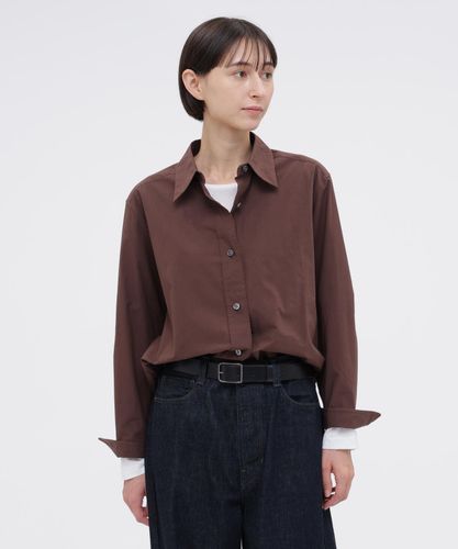 COTTON LINEN GINGHAM SHIRT | MARGARET HOWELL（マーガレット