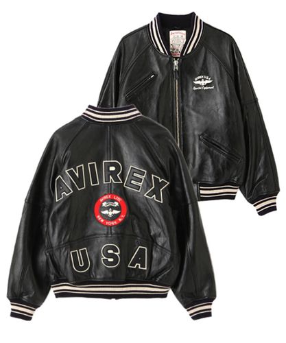 WEB&DEPOT限定》LIGHT SIGNATURE VARSITY JACKET | AVIREX