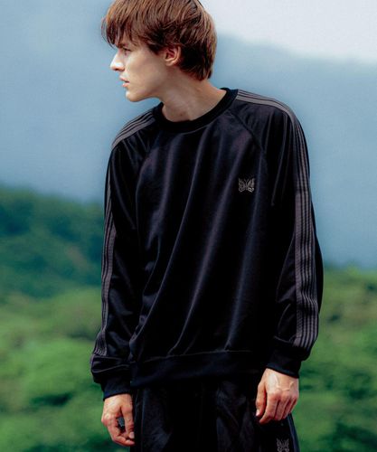 ニードルス Needles/ニードルズ 別注Track S/S Crew Neck Shirt-Poly Smooth 26SS