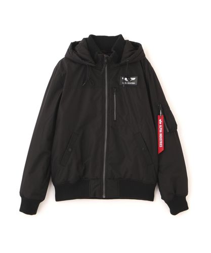 PULL-OVER HOODED MA-1 | Alpha Industries（アルファ