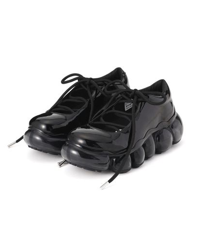 grounds/グラウンズ/MOOPIE PUMPS BLACK VELVET/BLACK | ROYAL FLASH