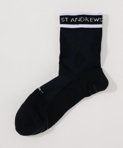 SAINT MICHAEL/セントマイケル/SOCKS/SAINT/BLACK+GRAY | ROYAL FLASH