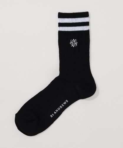 SAINT MICHAEL/セントマイケル/SOCKS/SAINT/BLACK+GRAY | ROYAL FLASH