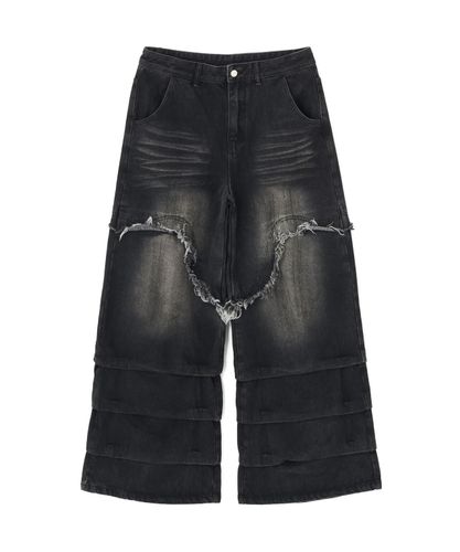 SUPPLIER/サプライヤー/SWITCHING PIACED BAGGY JEANS | L.H.P