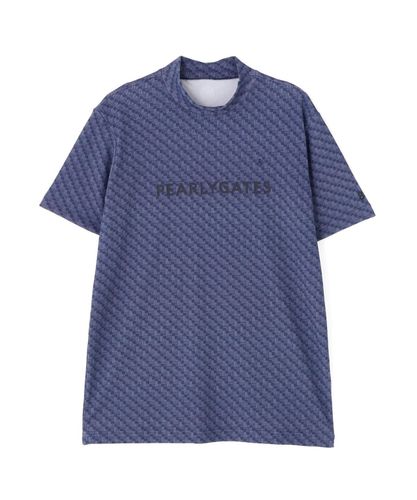 とびうさハート柄ワッフルプリント半袖ハイネックカットソー | PEARLY