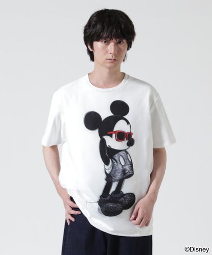 maxsix(マックスシックス）SUNGLASS MICKEY 3D TEE ディズニー