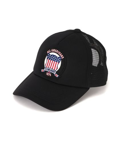 SAINT MICHAEL×A BATHING APE/BAPE_MESH CAP/BLK | ROYAL FLASH
