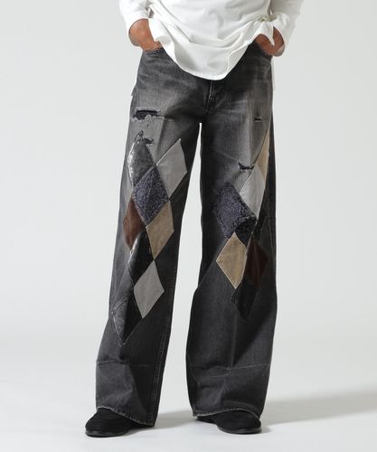 MASU/エムエーエスユー/MB BAGGY JEANS ANGEL DAMAGE/B26U6PL003