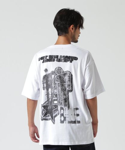 SAINT MICHAEL/セントマイケル/SS TEE DIRTY PIG WHITE | ROYAL FLASH