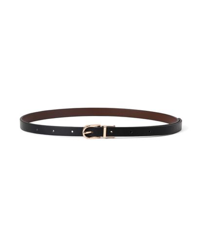 ROLLER BUCKLE LEATHER BELT | MARGARET HOWELL（マーガレット