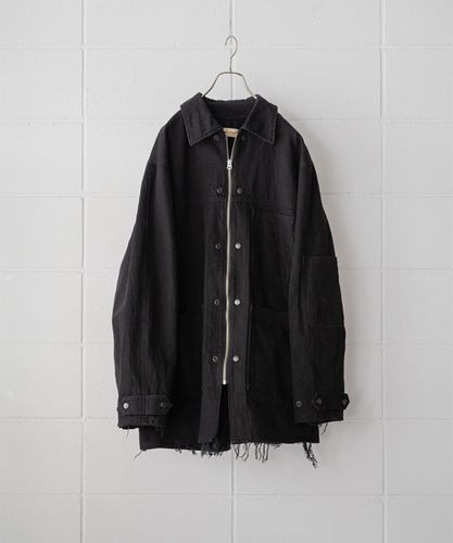 ANCELLM/アンセルム/GEEP LEATHER JACKET/ANC-JK84-B | GARDEN