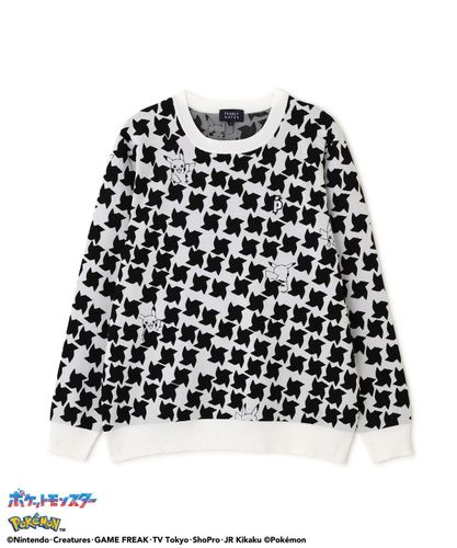 パーリーゲイツ　千鳥柄　ベスト　サイズ1 ステッチキルトジャガードカットブルゾン ＜手裏剣千鳥柄＞ (MENS