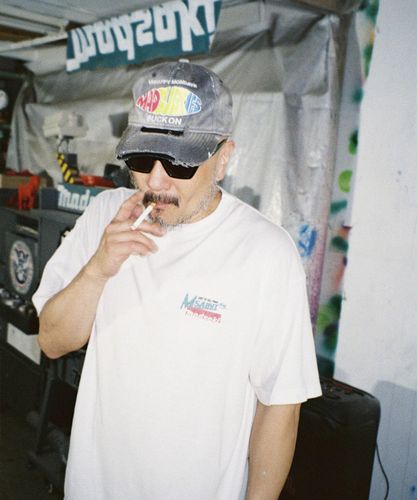 SAINT MICHAEL/セントマイケル/BTB_SS T-SHIRT/BEASTIEBOYS/WHITE