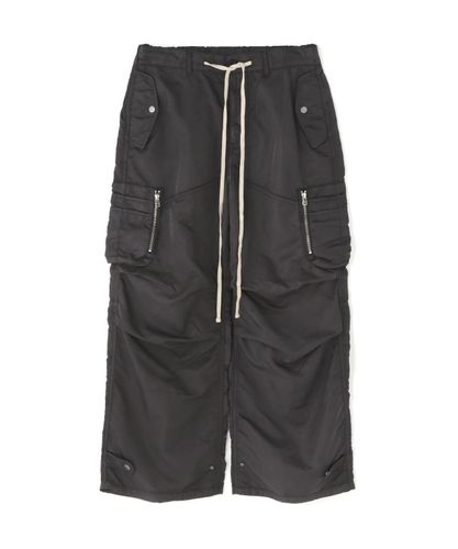 DankeSchon/ダンケシェーン/TC BLACK W-KNEE SHORTS | L.H.P