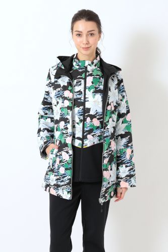 ✨極美品・44✨レオナールスポーツ リバーシブルベスト 2XL 花柄 2way白 ブルゾン S52F332745｜レオナール 公式オンラインショップ