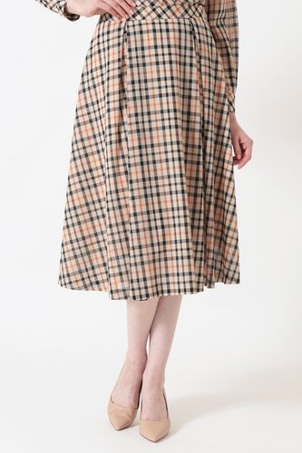 ウールボイル チェックキルト スカート A52F381242｜DAKS（ダックス