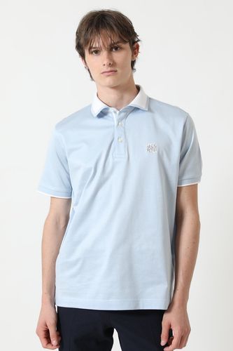 GIZAコットン シルクタッチ天竺ポロシャツ A52M186702｜DAKS（ダックス