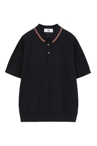 DAKS × Scye マルチボーダー 鹿の子 ポロシャツ A62U581446