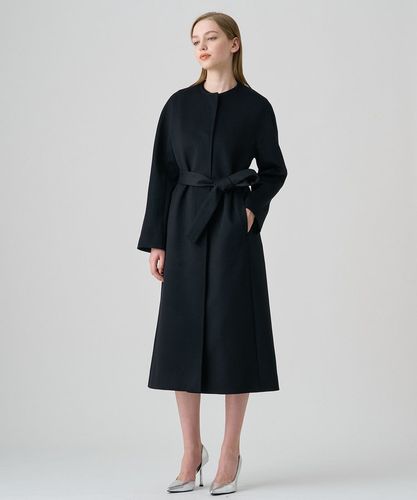 カシミヤノーカラーベルトコート|ANAYI OFFICIAL ONLINE STORE