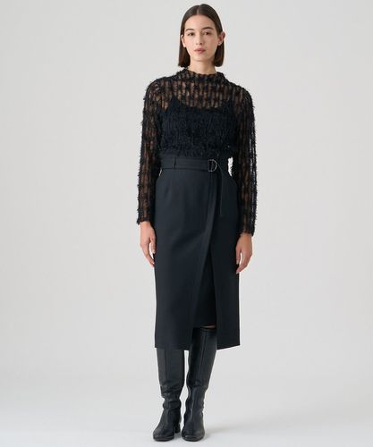 フェザーチュールモックネック プルオーバー|ANAYI OFFICIAL