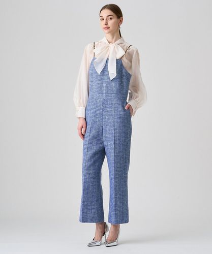 新品　定価74800 ANAYI 日本製　ツイード　オールインワン　フォーマル メランジツイードオールインワン|ANAYI OFFICIAL ONLINE STORE