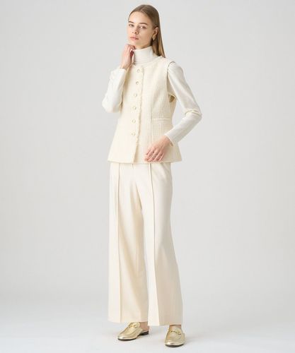 アナイ　フィルムツイードペプラムジレ フィルムツイードペプラムジレ|ANAYI OFFICIAL ONLINE STORE