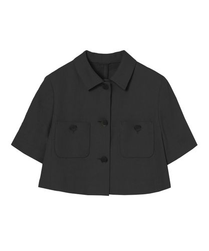 バックサテンフレアスリーブボレロ|ANAYI OFFICIAL ONLINE STORE