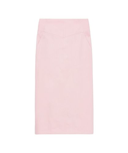 セットアップ対応商品】ウールプリペラストレート スカート|ANAYI