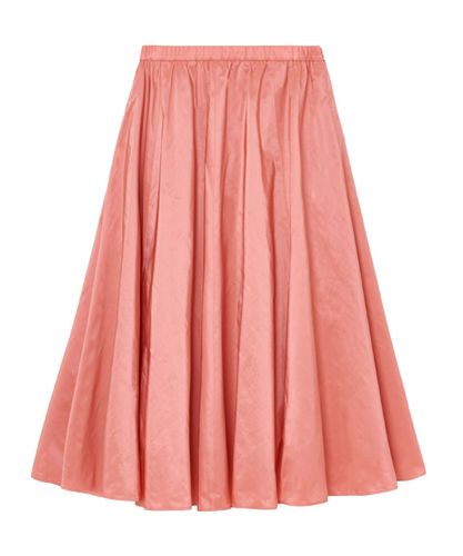 ダブルサテンタックベルトフレアスカート|ANAYI OFFICIAL ONLINE STORE