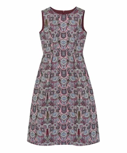 ペイントフラワープリントベルト付き ワンピース|ANAYI OFFICIAL