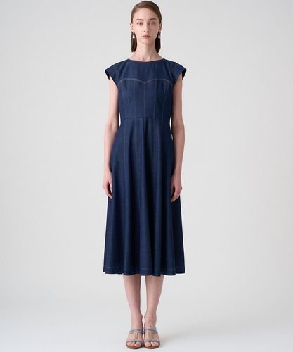 アナイ⭐︎ デニムライクフレアワンピース デニムライクフレア ワンピース|ANAYI OFFICIAL ONLINE STORE