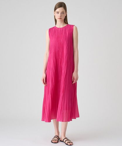 シルクコットンローンプリーツワンピース|ANAYI OFFICIAL ONLINE
