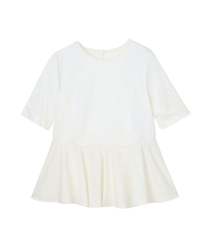 コットンスムース後ろフレアプルオーバー|ANAYI OFFICIAL ONLINE STORE