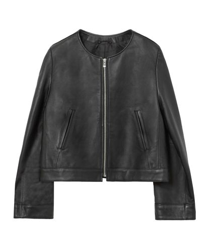 セットアップ対応商品】ドビーツイードハーフスリーブブルゾン|ANAYI