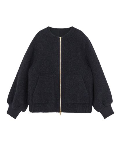 チュールコードレースフーディブルゾン|ANAYI OFFICIAL ONLINE STORE