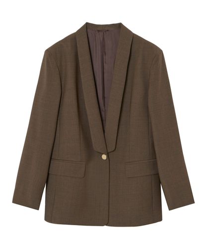 ここ様【22AW】ANAYI ウールツイルダブル ジャケット キャメル アナイ ANAYI（アナイ）の「ウールツイルダブル ジャケット（テーラード