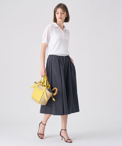 セットアップ対応商品】ポリタフタドロスト スカート|ANAYI