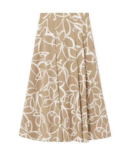 シルエットフラワージャガードタックスカート|ANAYI OFFICIAL ONLINE