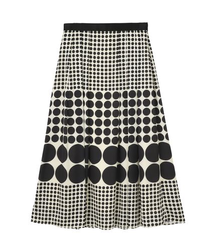 シルエットフラワージャガードタックスカート|ANAYI OFFICIAL ONLINE