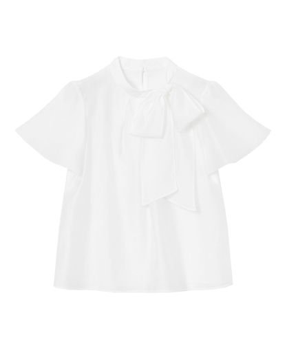 ジョーゼットフラワーノースリブラウス|ANAYI OFFICIAL ONLINE STORE