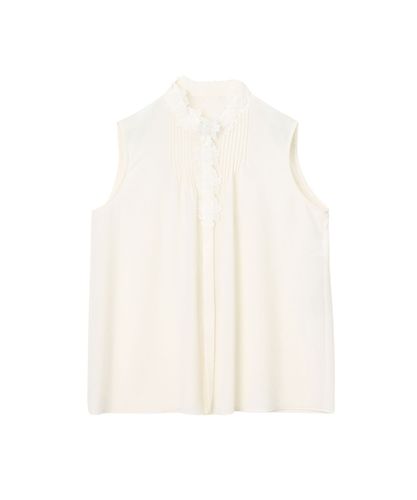 Eternal Line 2025】ジョーゼットフラワーモチーフ ブラウス|ANAYI