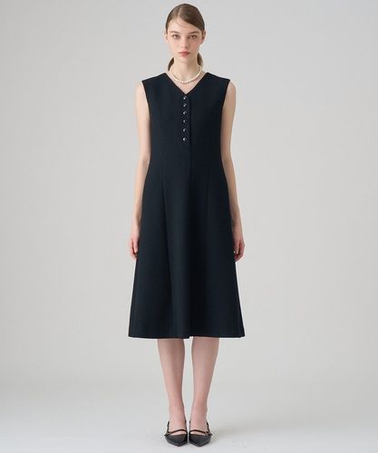 トレフル♡ワッフルワンピース raffle slit onepiece【black】 – BUNNY APARTMENT