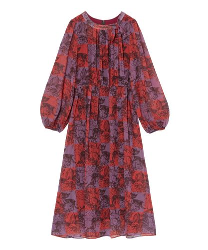 ウールジョーゼットフロントタック ワンピース|ANAYI OFFICIAL ONLINE