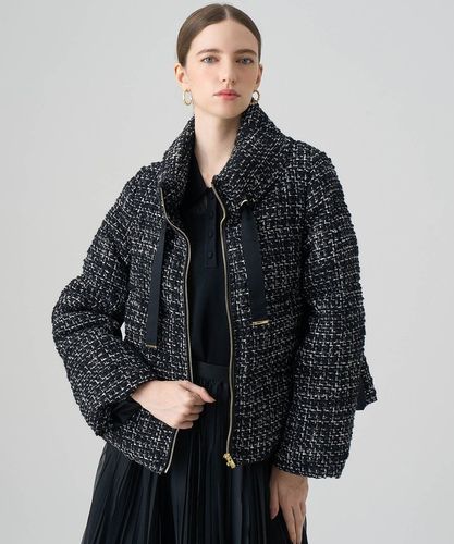 リングツイードスタンドダウンコート|ANAYI OFFICIAL ONLINE