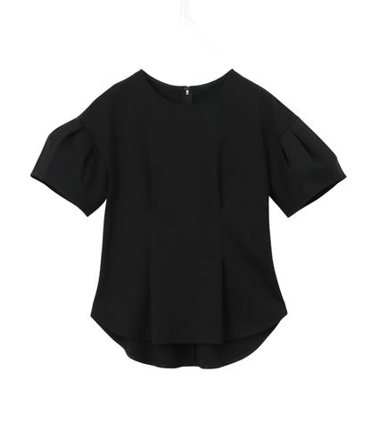 LOKITHO エンブロイダリーカフUネックプルオーバー|ANAYI OFFICIAL