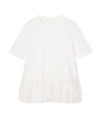 コットンスムース後ろフレアプルオーバー|ANAYI OFFICIAL ONLINE STORE