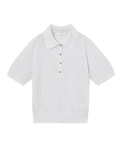 コットンアセテートスキッパー衿プルオーバー|ANAYI OFFICIAL ONLINE