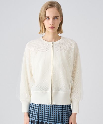 メッシュレイヤージップブルゾン|ANAYI OFFICIAL ONLINE STORE